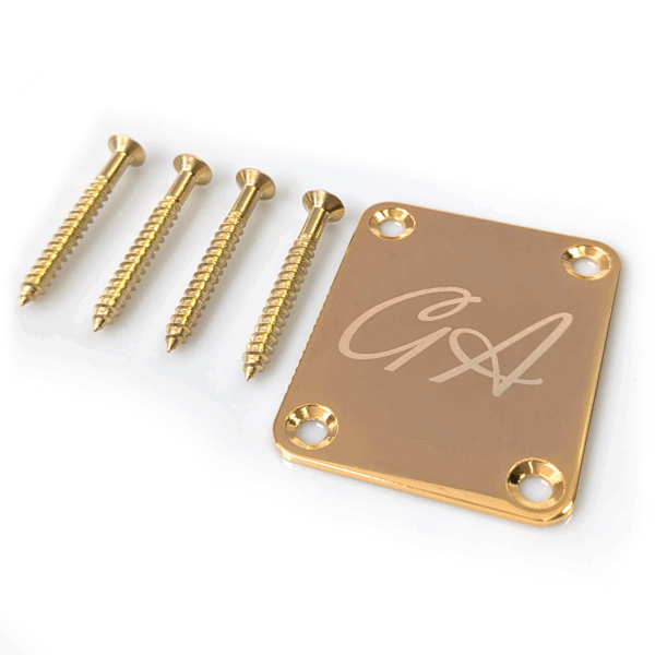 GA Gold Neckplate with included screws