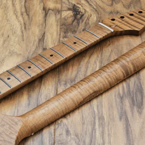 Stratocaster Roasted Flame Maple Guitar Neck by Guitar Anatomy