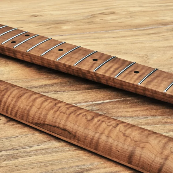 Stratocaster Roasted Flame Maple Guitar Neck by Guitar Anatomy