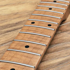Stratocaster Roasted Flame Maple Guitar Neck by Guitar Anatomy
