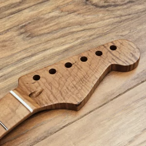 Stratocaster Roasted Flame Maple Guitar Neck by Guitar Anatomy