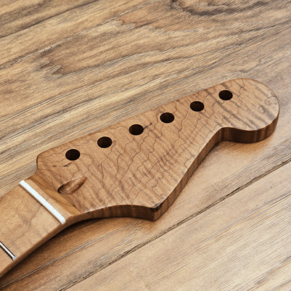 Stratocaster Roasted Flame Maple Guitar Neck by Guitar Anatomy