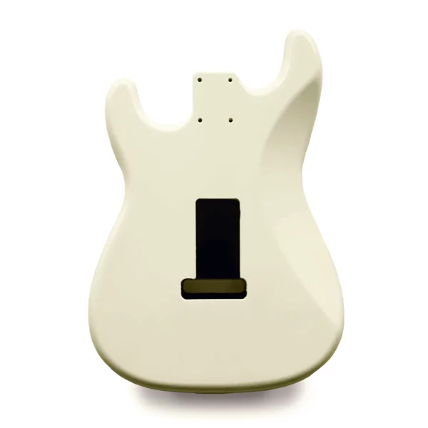 Vintage White Strat Body - Guitar Anatomy