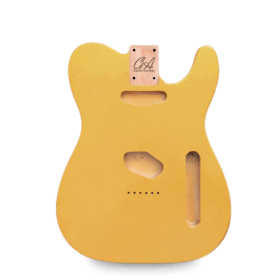 Telecaster Compatible Guitar Body - Firemist Gold - 2 Piece American Alder