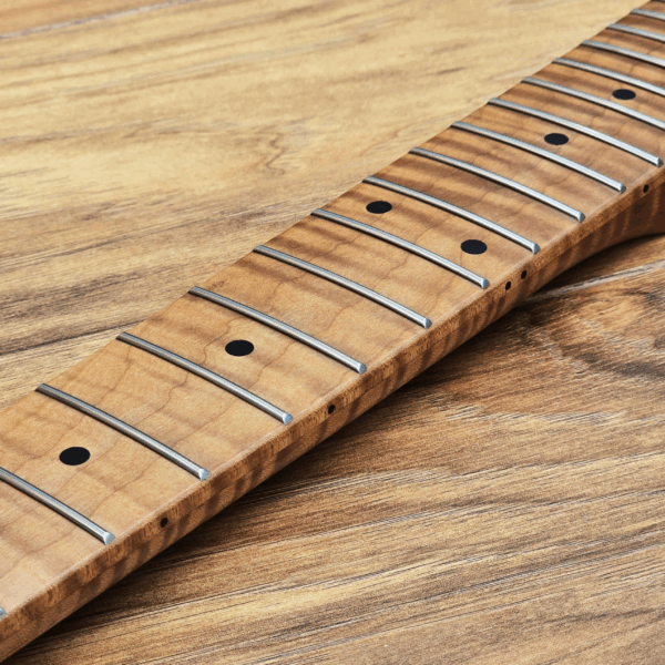 Telecaster Roasted Flame Maple Guitar Neck by Guitar Anatomy