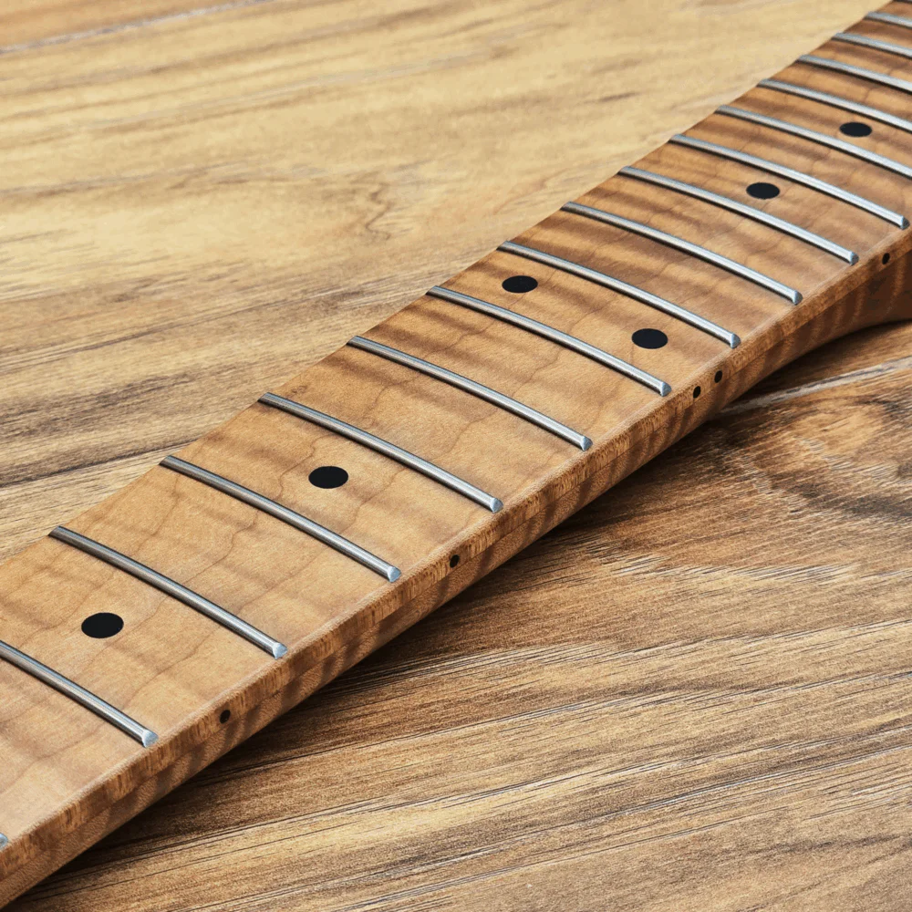 Telecaster Roasted Flame Maple Guitar Neck by Guitar Anatomy
