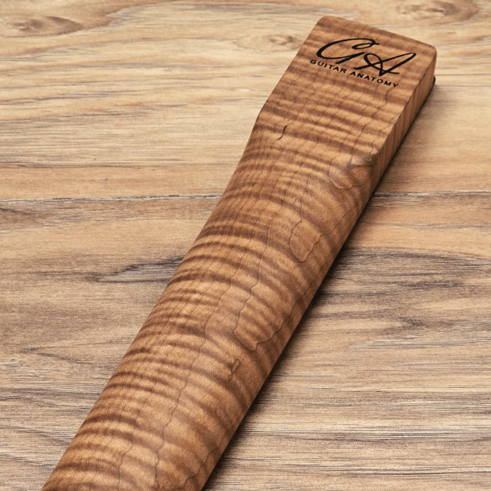 Telecaster Roasted Flame Maple Guitar Neck by Guitar Anatomy