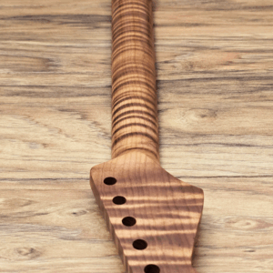 Stratocaster Roasted Flame Maple and Rosewood Guitar Neck by Guitar Anatomy