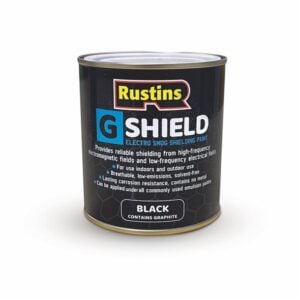 Rustins G-Shield Graphene Shielding Paint – High-Frequency Protection for Guitars Cavities