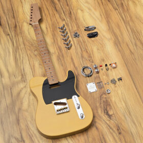 Premium T-Series DIY Guitar Kit | Complete Build Package | The Broadwave