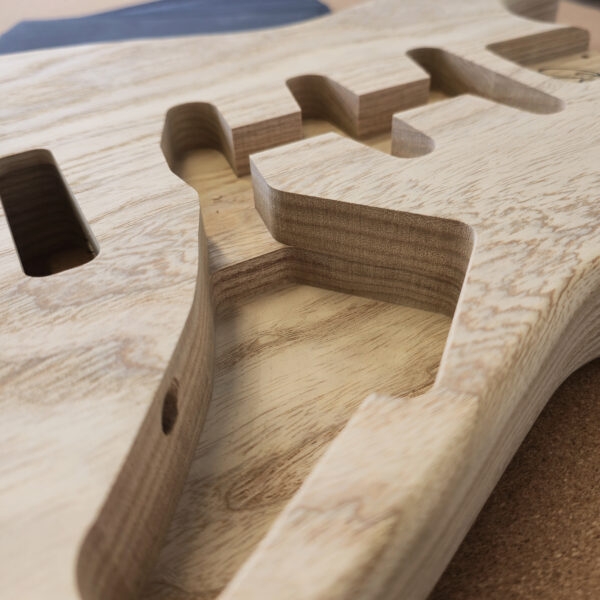 Guitar Anatomy Stratocaster Ash Body