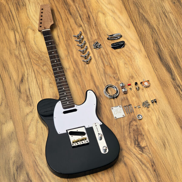 Gloss Black Full Guitar Kit