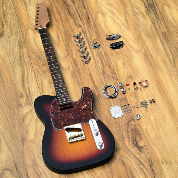 Sunburst TL Guitar Kit - Guitar Anatomy