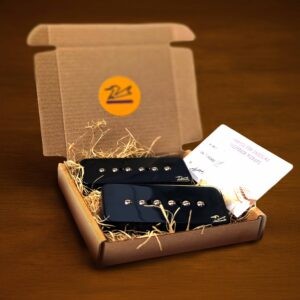 Fuzzy Duck Silver 90's. P90 pickups