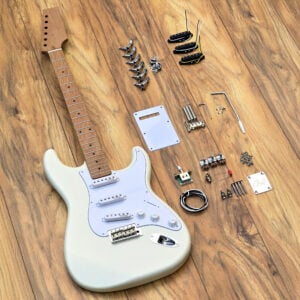 Woodstock White Strat Guitar Kit - GA