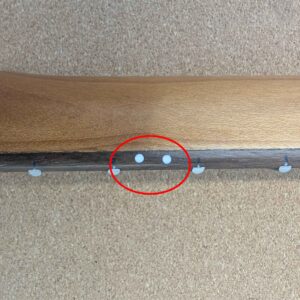 Alternative view of *Clearance* Telecaster Compatible Roasted Maple and Rosewood Vintage Guitar Neck Nitro Satin 21 Fret Stainless Steel
