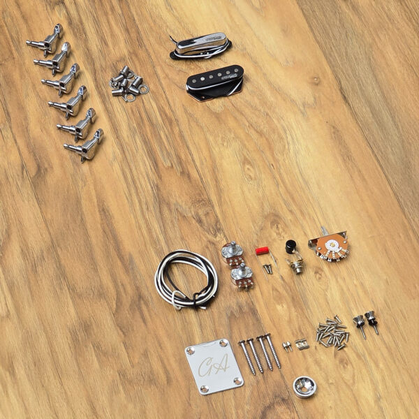 Premium T-Series DIY Guitar Kit | Complete Build Package | The Sunset - Image 6