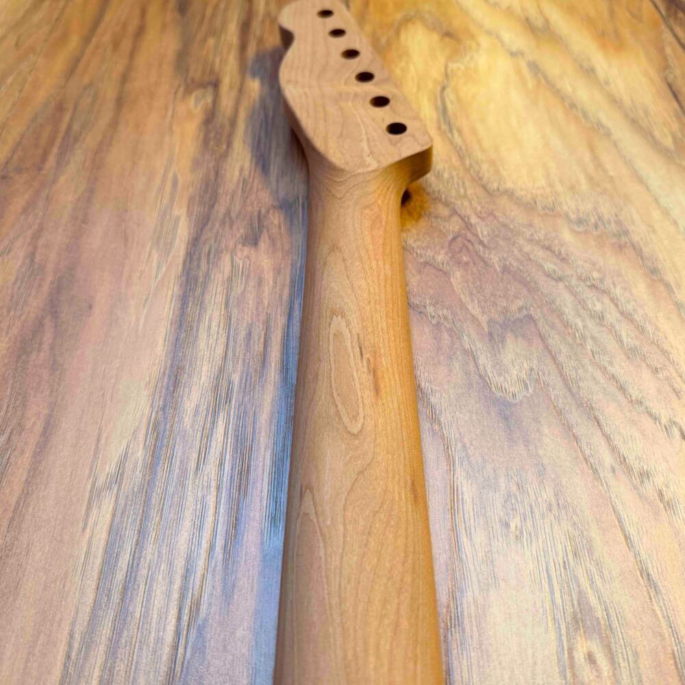 Telecaster Compatible Roasted Maple Pro Guitar Neck 22 Fret Unfinished - Image 8