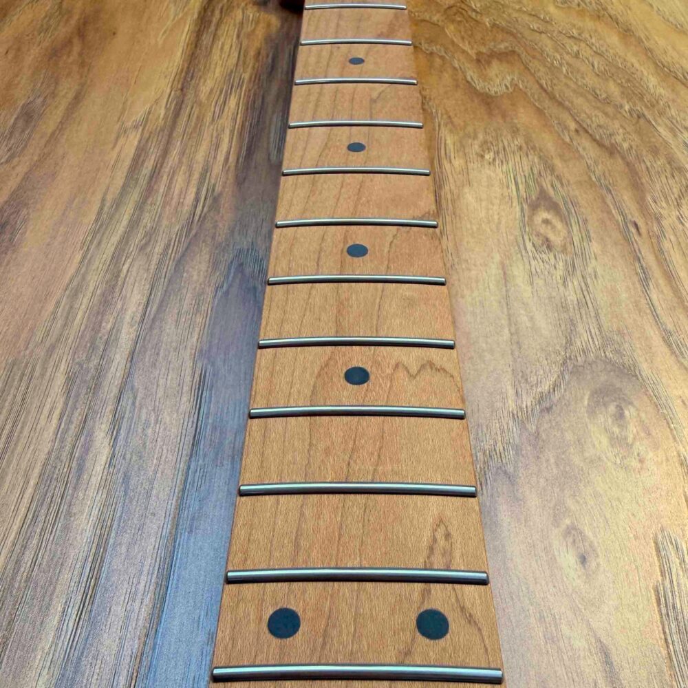 Telecaster Compatible Roasted Maple Pro Guitar Neck 22 Fret Unfinished - Image 9