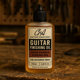Guitar Anatomy Finishing Oil – High Build Fast-Drying Oil for Guitar Necks and Bodies