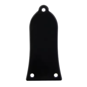 Truss Rod Cover Plate Bell Style for Les Paul Epiphone Guitars Single Ply Black