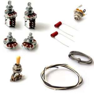 Les Paul Wiring Kit – Coil Split Layout (Alpha Pots)