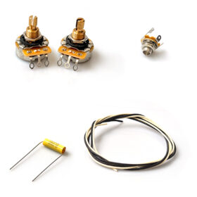 Precision Bass Wiring Kit – Standard Layout – Pro (CTS, Switchcraft, Mallory)