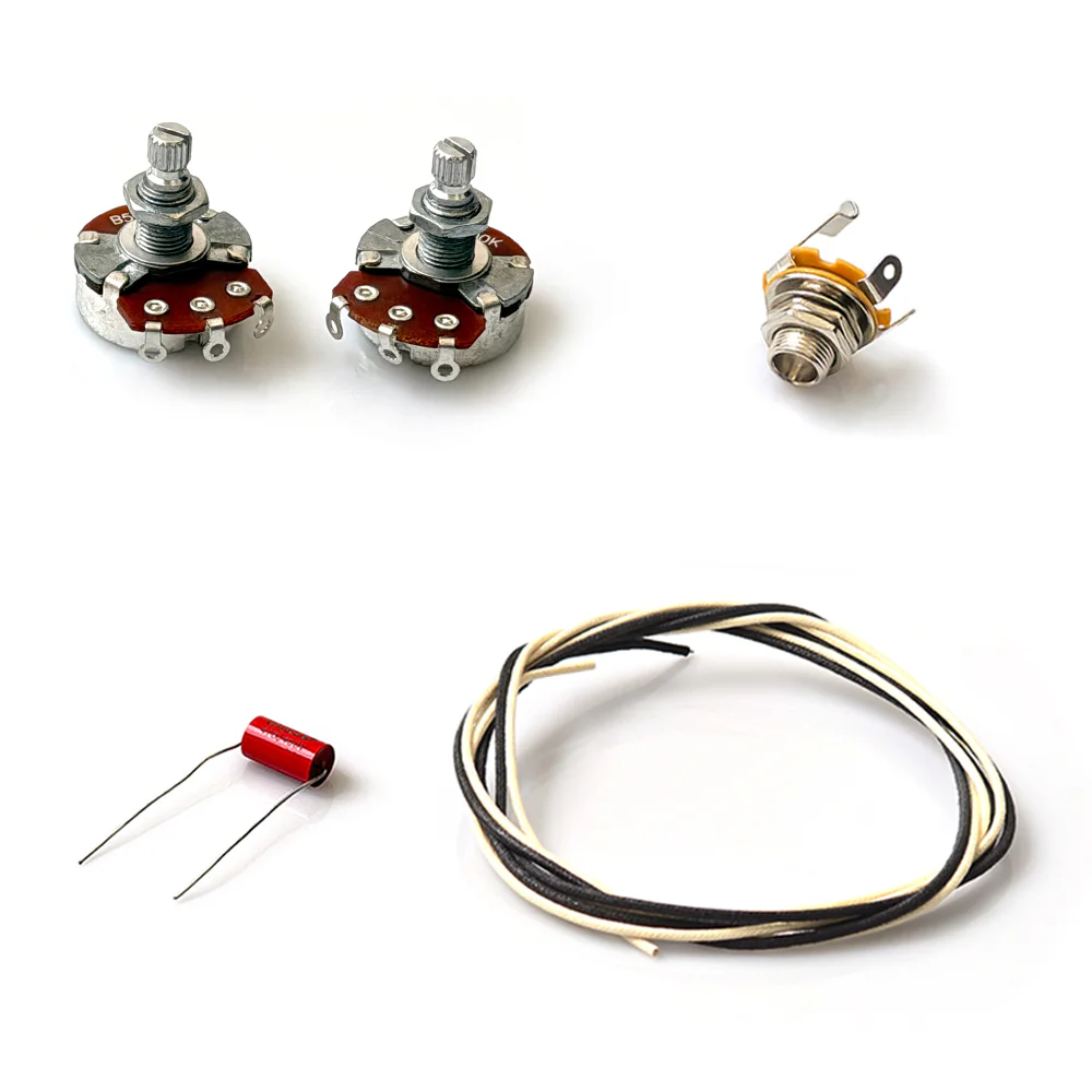 Precision Bass Wiring Kit – Standard Layout (Alpha Pots)