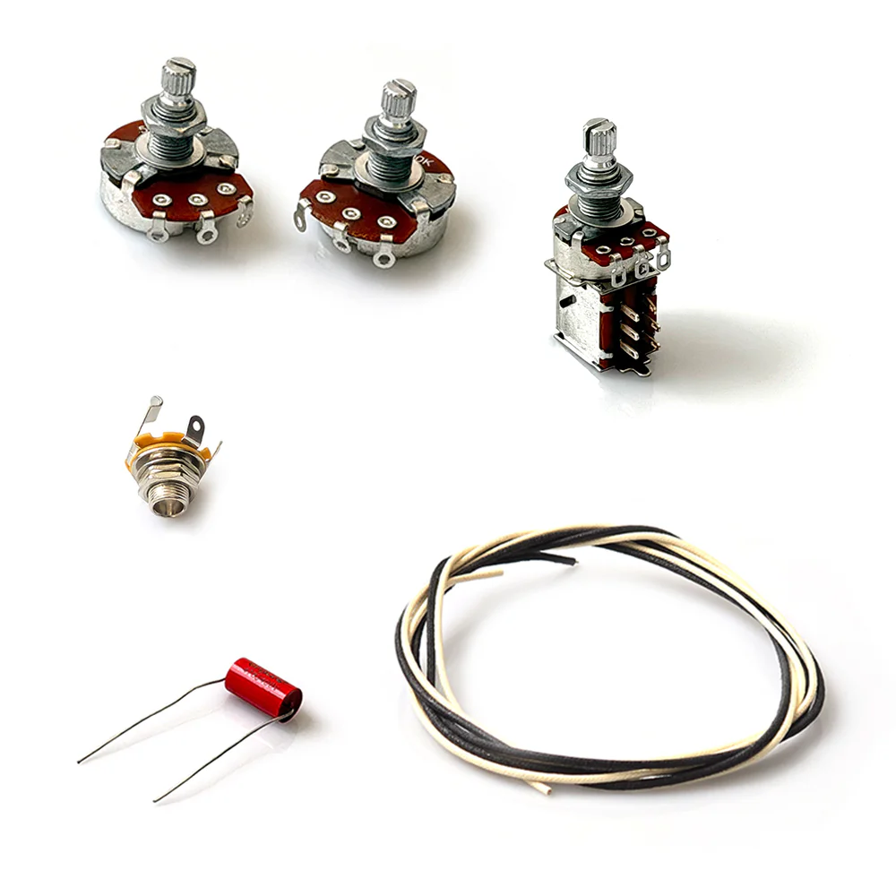 Stratocaster Wiring Kit – HSS Layout (Alpha Pots)