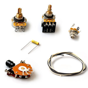 Telecaster Wiring Kit – Out-of-Phase Layout – Pro (CTS, Switchcraft, Mallory)