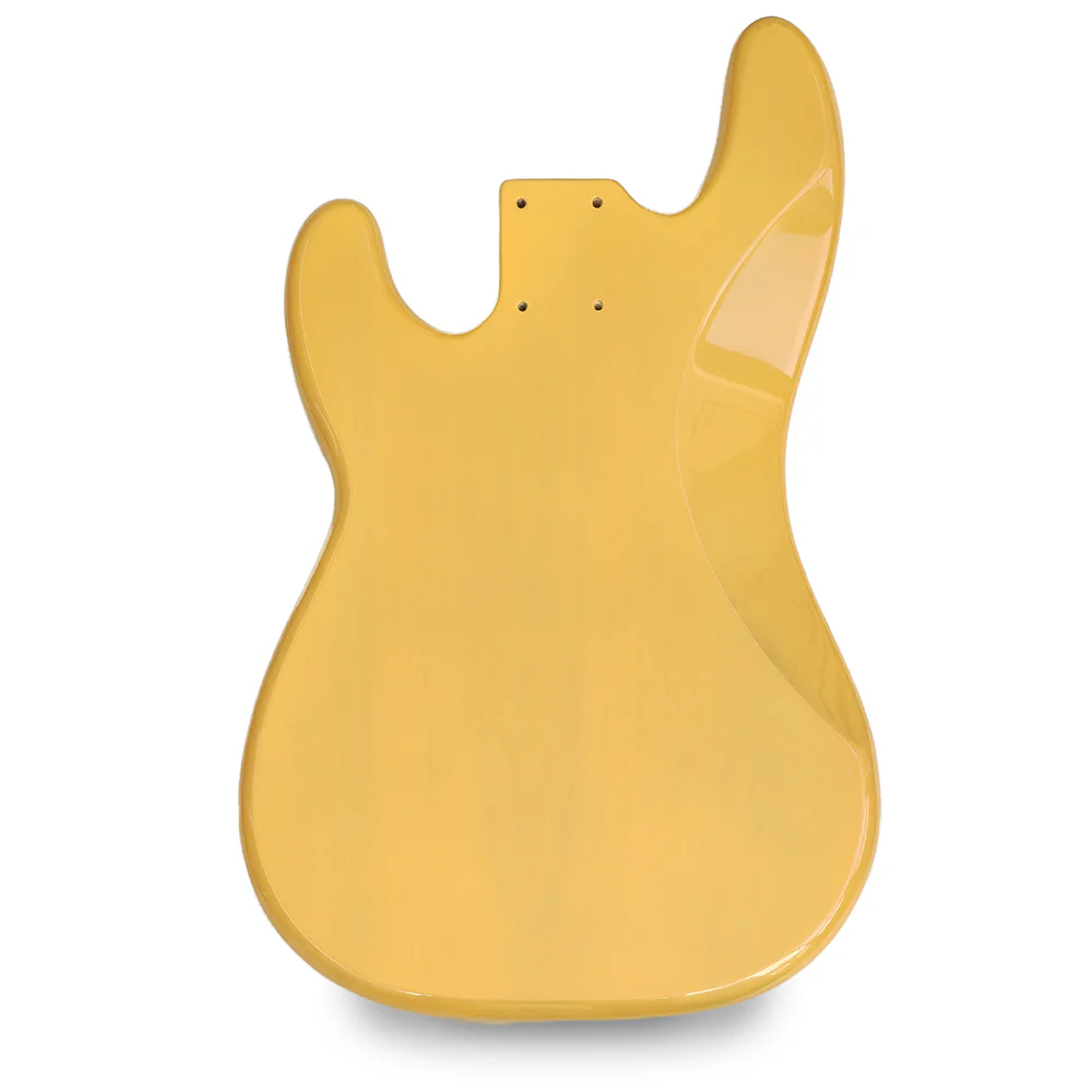 Precision Bass Guitar Body – Translucent Butterscotch Blonde – 2 Piece American Alder