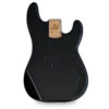 Precision Bass Guitar Body – Black Gloss – 2 Piece American Alder