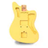 Jazzmaster Guitar Body – Vintage Cream Nitro Satin – 2 Piece American Alder