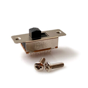 2-Way Slide Switch for Jazzmaster and Mustang Guitars - Black Tip