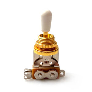 Les Paul 3 Way Selector Toggle Switch - Gold
