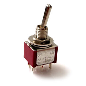DPDT 2 Way Mini Toggle Switch - Wiring Mods and Neck On Layouts