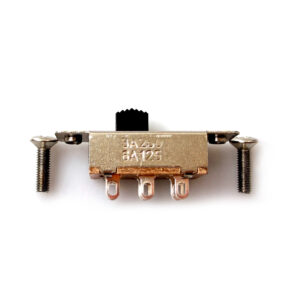 2-Way Slide Switch for Jazzmaster and Mustang Guitars - Black Tip