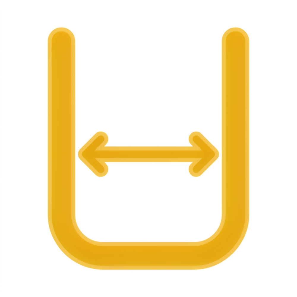 Heel width icon