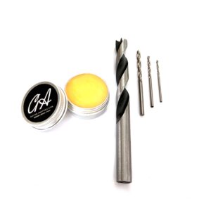 Guitar Anatomy Beeswax Screw & Drill Bit Lubricant