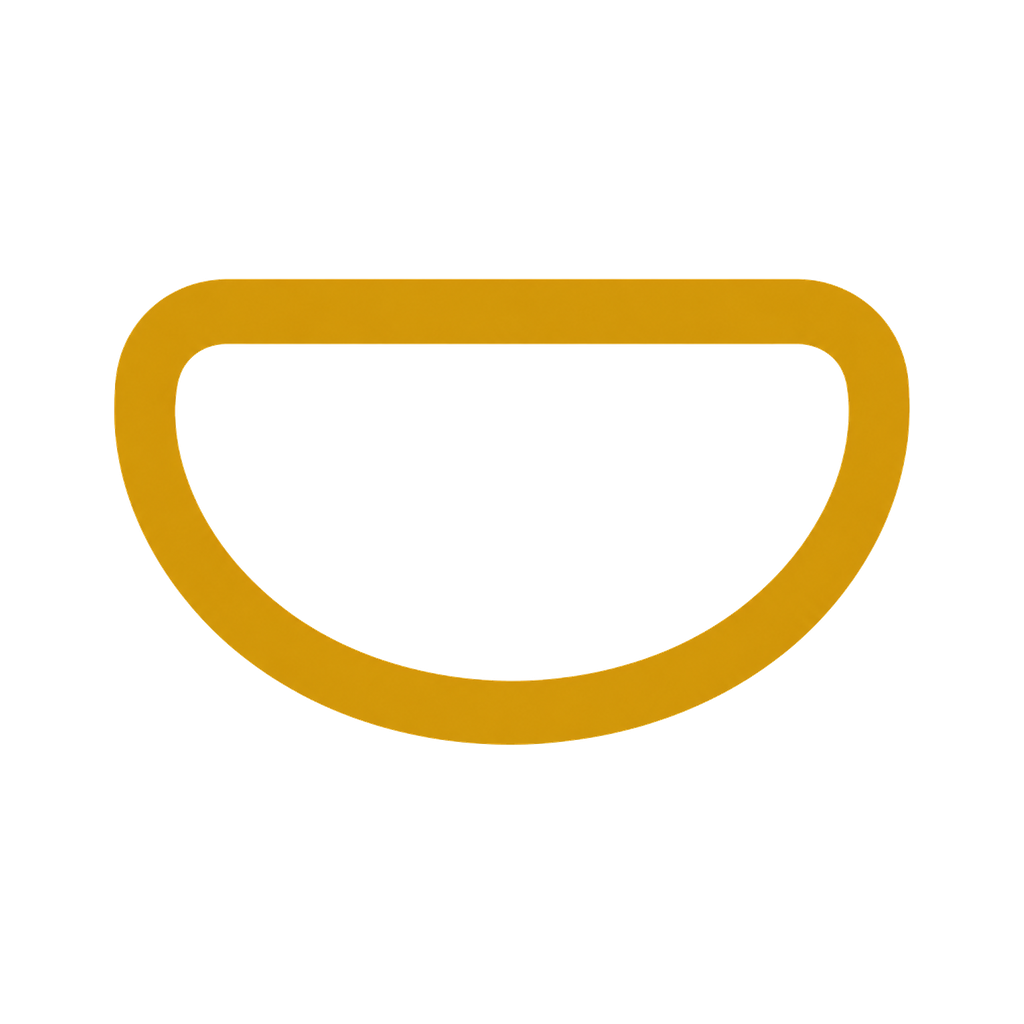 Modern C neck profile icon