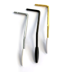 Push-in Tremolo Arm Whammy Bar 5.5mm – Chrome Black Gold