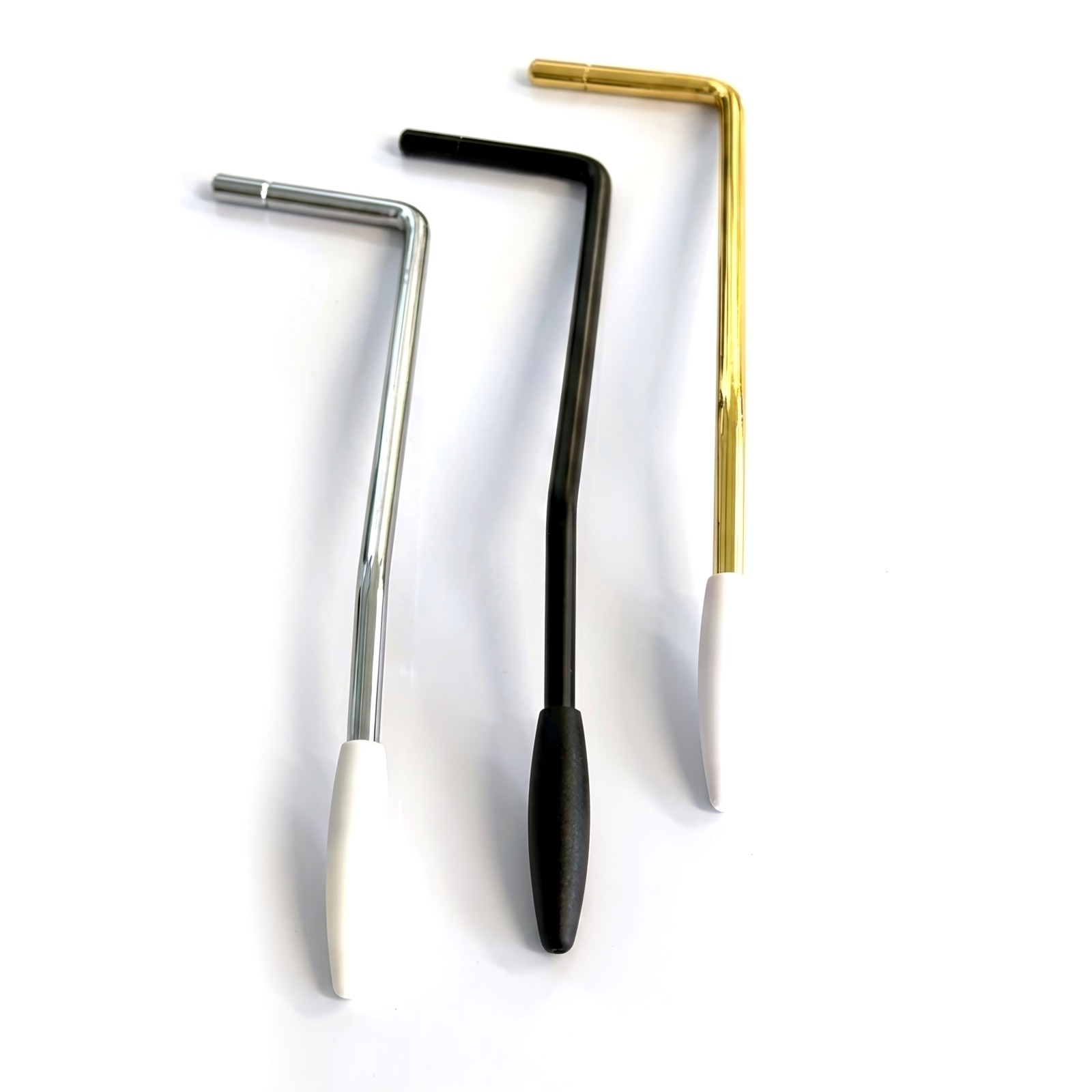 Push-in Tremolo Arm Whammy Bar 5.5mm – Chrome Black Gold