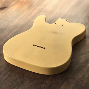 Tele Played In Light Butterscotch body