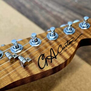 Guitar Anatomy Headstock Decal