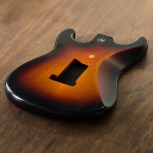 GA Played-In Classic HSS Sunburst Stratocaster-Compatible Guitar Body