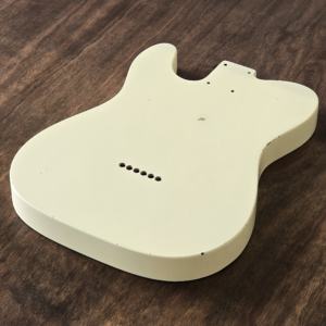 Aged VIntage white TL body GA