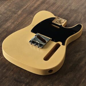 Tele Played In Light Butterscotch body