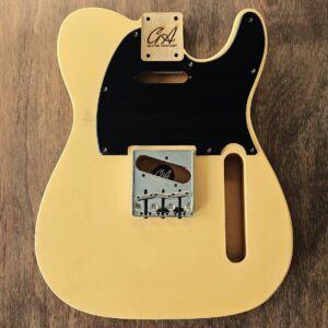 Tele Played In Light Butterscotch body