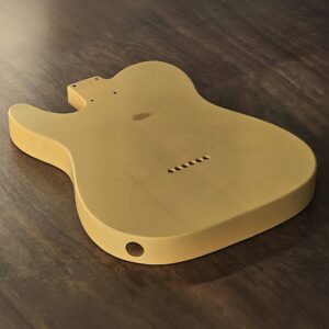 Tele Played In Light Butterscotch body