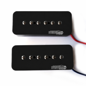 Wilkinson P90 Alnico 5 Single Coil Soapbar - Black (Neck, Bridge or Set)